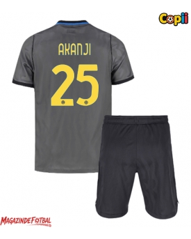 Inter Milan Manuel Akanji #25 Echipament de Fotbal Replică 2026-27 Copii Treilea (+ Șorturi)